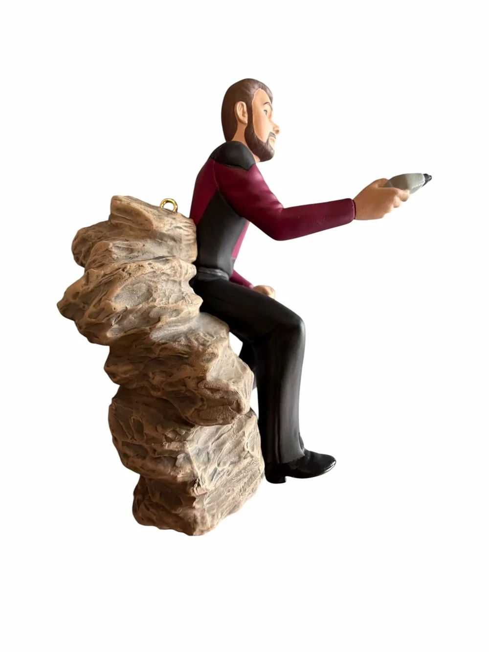 Hallmark Keepsake Star Trek Commander William Riker Ornament 1996 TNG Box